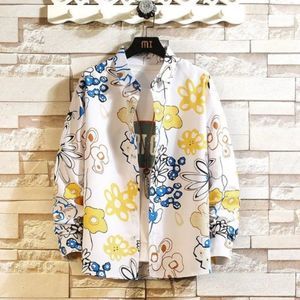 Floral Long-Sleeve Printed Shirt